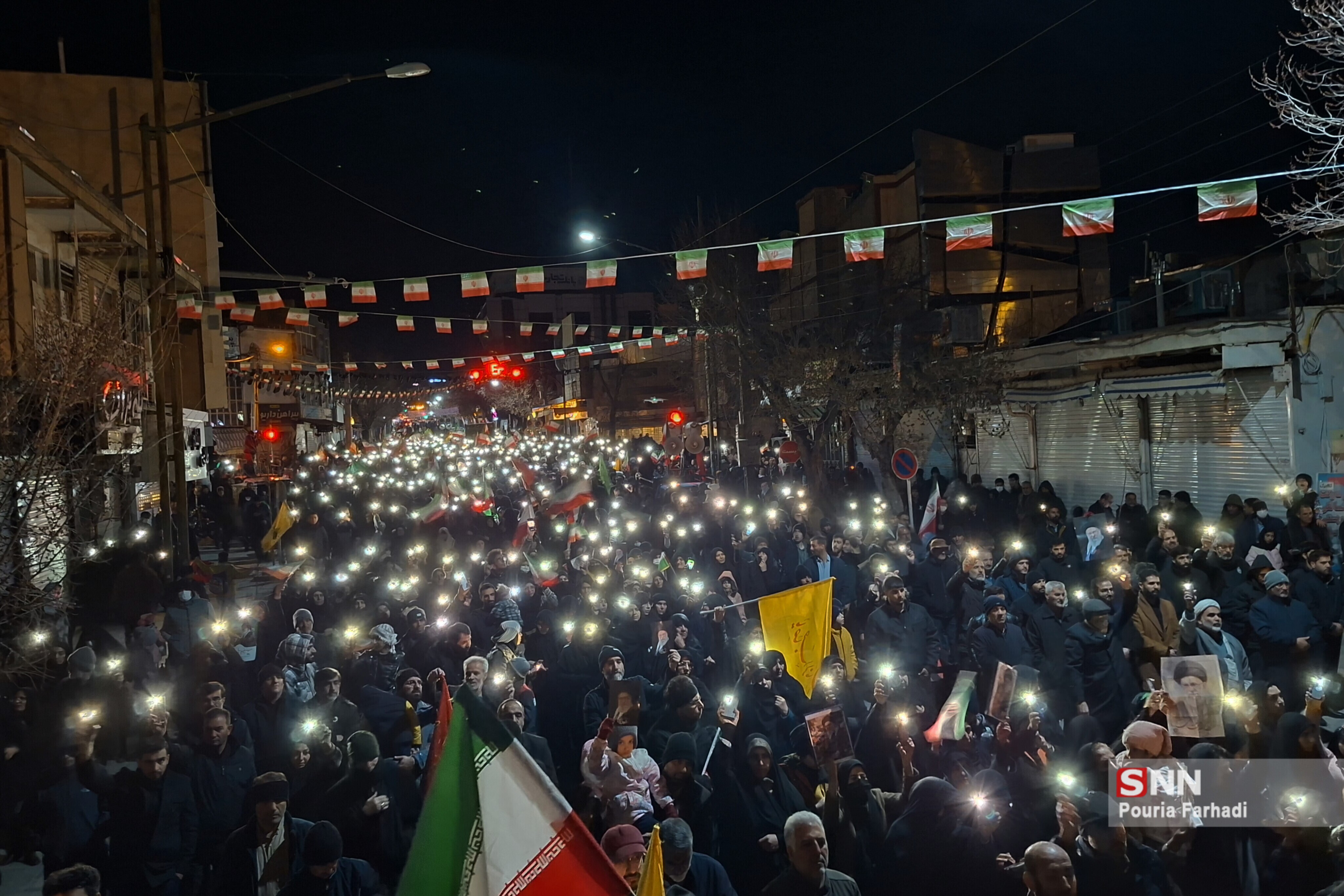 عکس وداع شهید رئیسی