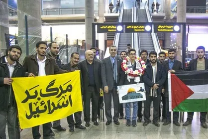 دانشجویان بسیجی &zwnj;دانشگاه امام صادق&zwnj; (ع) از &laquo;آرین غلامی&raquo; استقبال کردند