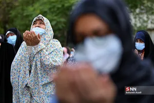 اقامه نماز عید فطر در مسجد دانشگاه تهران