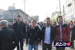 راهپیمایی دانشگاهیان دانشگاه صنعتی کرمانشاه