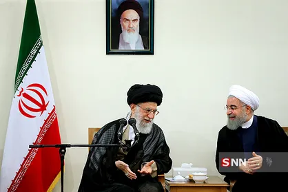 دیدار رئیس&zwnj;جمهور و اعضای هیأت دولت با رهبر معظم انقلاب
