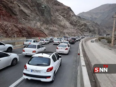 جاده کندوان و آزادراه تهران شمال یک طرفه شد
