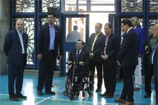 بازدید رئیس کمیته پارالمپیک آسیا از آکادمی ملی المپیک