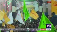 همخوانی سرود «سلام فرمانده» در اجتماع بانوان فاطمی در دفاع از حریم ولایت در مسجد مقدس جمکران
