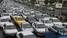 ترافیک در اکثر معابر شهر تهران