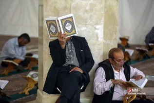 آیین ترتیل‌خوانی قرآن کریم در حرم حضرت معصومه(س)