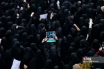 تجمع دانشجویان در دانشگاه تهران
