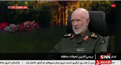 سردار اسدی: حرفهای ترامپ از روی استیصال است / حماس در کل جهان گسترده شده است + فیلم