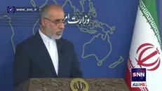 کنعانی: اگر انگلیس قادر به تامین امنیت مکان‌های دیپماتیک نیست به جمهوری اسلامی اعلام کند
