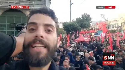 پیکر رهبر شهید امت با بالگرد به حرم مطهر منتقل می&zwnj;شود+فیلم