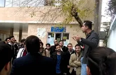ماجرای تجمع چندنفره در دانشگاه تهران چه بود؟/ هیاهو به سبک پهلوان‌پنبه‌های مارکسیست