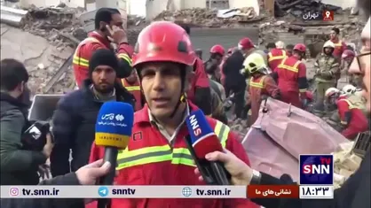 ملکی: ساختمان تخریب&zwnj;شده روی ایستگاه اتوبوس سقوط کرد/علت ریزش در دست بررسی است