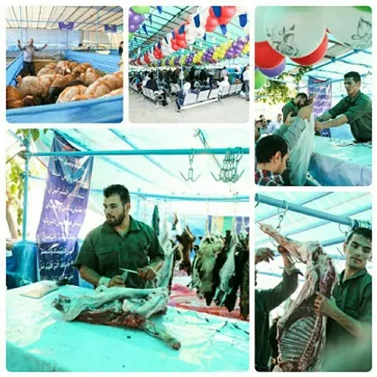 عرضه دام بهداشتی در ضلع جنوبی مجموعه چهل&zwnj;سرا