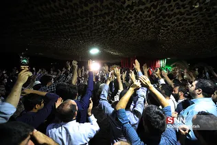 وداع با پیکر شهیدمدافع‎حرم محمدابراهیم رشید 