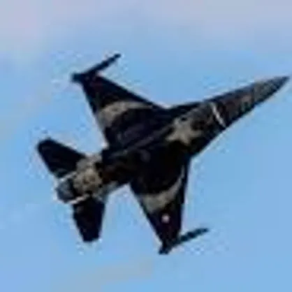 سقوط جنگنده F-16 ترکیه در پرواز آموزشی + فیلم