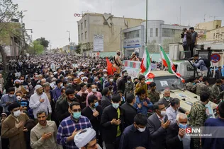  تشییع و تدفین پیکر شهید مدافع حرم «احسان کربلایی پور» در قم