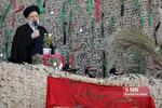  رزمایش سراسری اقتدار عاشورایی بسیج سپاهیان محمد(ص) در حرم مطهر رضوی