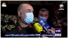 سردار سلامی: خطر رژیم صهیونیستی برای ما کمتر از نیش پشه است
