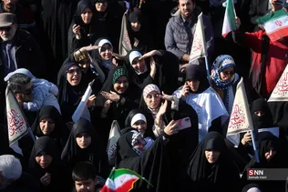 راهپیمایی مردم شریف شهر مقدس قم