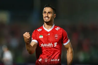 فیلم گل اول پرسپولیس به فولاد توسط علی علیپور