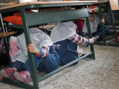 برگزاری مانور سراسری زلزله و ایمنی در مدارس کشور