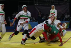 برتری تیم ملی کبدی بانوان مقابل بنگلادش