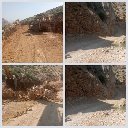 آغاز عملیات ریزش&zwnj;برداری و تعریض محور دهدلی - بادره در شهرستان اردل