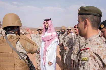 بازدید بن سلمان از مرزهای جنوبی بعد از عملیات موفق یمنی&zwnj;ها