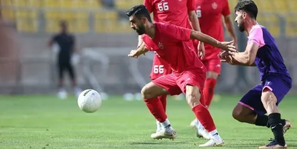 پرد پرسپولیس مقابل نفت آبادان در دیدار دوستانه