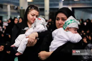 همایش شیر خوارگان حسینی در مصلای تهران