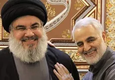 آخرین دیدار سیدحسن نصرالله با سردار سلیمانی/ عکسی که به درخواست حاج قاسم ثبت شد