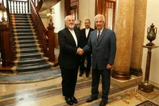 ظریف با رئیس‌جمهور اروگوئه دیدار کرد