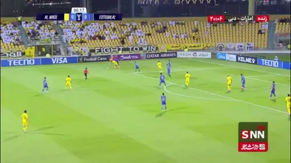 گل اول الوصل به استقلال توسط فابیو لیما در دقیقه ۷