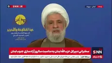 شیخ نعیم قاسم: سه‌گانه «ملت، ارتش، مقاومت» سه گانه طلایی پیروزی‌های لبنان است