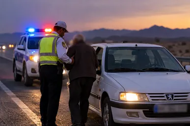 اقدام به‌موقع پلیس‌راه خراسان‌جنوبی، جان راننده مبتلا به آلزایمر را نجات داد