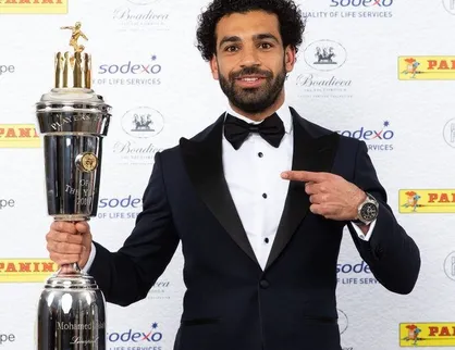 فیلم/ محمد صلاح بهترین بازیکن لیگ جزیره در فصل ۱۸-۲۰۱۷
