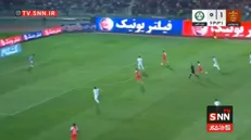 فیلم گل دوم پرسپولیس به ذوب آهن توسط شهرآبادی