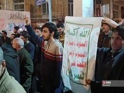 دانشجویان اقدام متجاوزانه آمریکا و بریتانیا در حمله به یمن را محکوم کردند +تصاویر