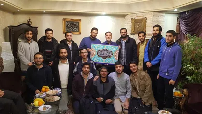 اعضای بسیج دانشجویی دانشگاه تهران با مسعود سلیمانی دیدار کردند + عکس