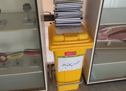 اشتباه غیر قابل توجیه استادی که دل دانشجویان را به درد آورد/ پایان&zwnj;نامه&zwnj;هایی که در سطل زباله قرار گرفت!
