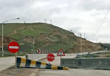 جاده چالوس یکطرفه شد