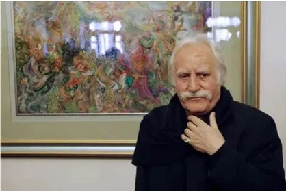 برگزاری نمایشگاه &laquo;همای ایران&raquo; به یاد محمود فرشچیان