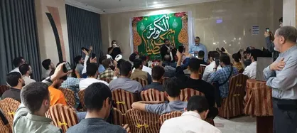 برگزاری سه جشن میلاد حضرت فاطمه (س) و یک مراسم عقد دانشجویی در کاروان&zwnj;های عمره دانشگاهیان + عکس