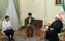 روحانی: تهران از گسترش روابط با پنوم پن استقبال می‌کند