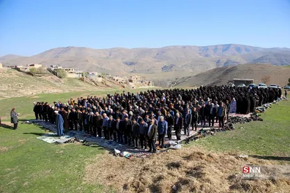نماز عید فطر در روستای چناران خراسان شمالی