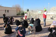 مانور پناه‌گیری، تخلیه و اسکان اضطراری در بوستان زندگی