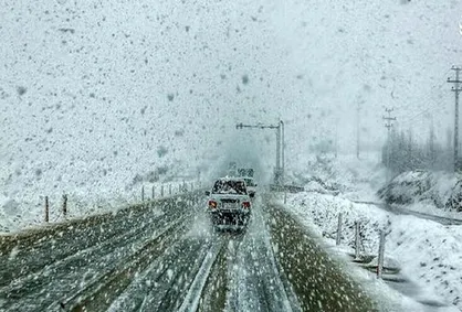 مسافران بدون تجهیزات و زنجیر چرخ به جاده&zwnj;ها نروند