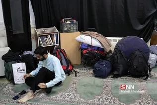 بدرقه کاروان اربعین دانشگاه علم و صنعت