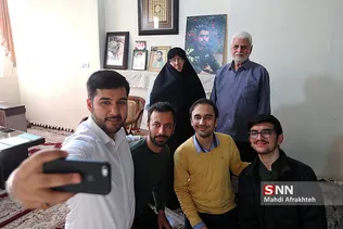 دیدار با خانواده شهید جواد تیموری