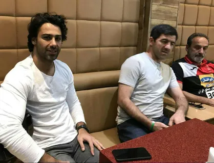 رویارویی مجیدی با پرسپولیسی&zwnj;ها در فرودگاه +عکس